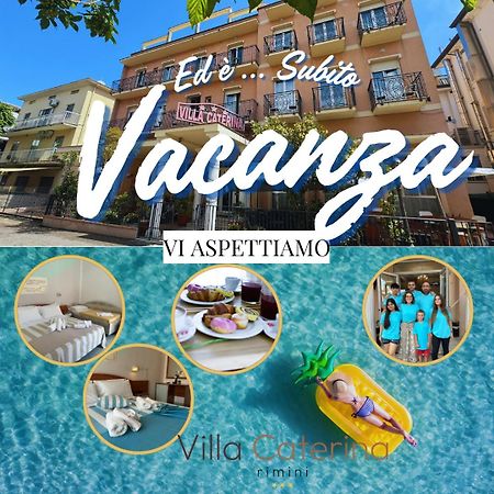 Hotel Villa Caterina Римини Экстерьер фото