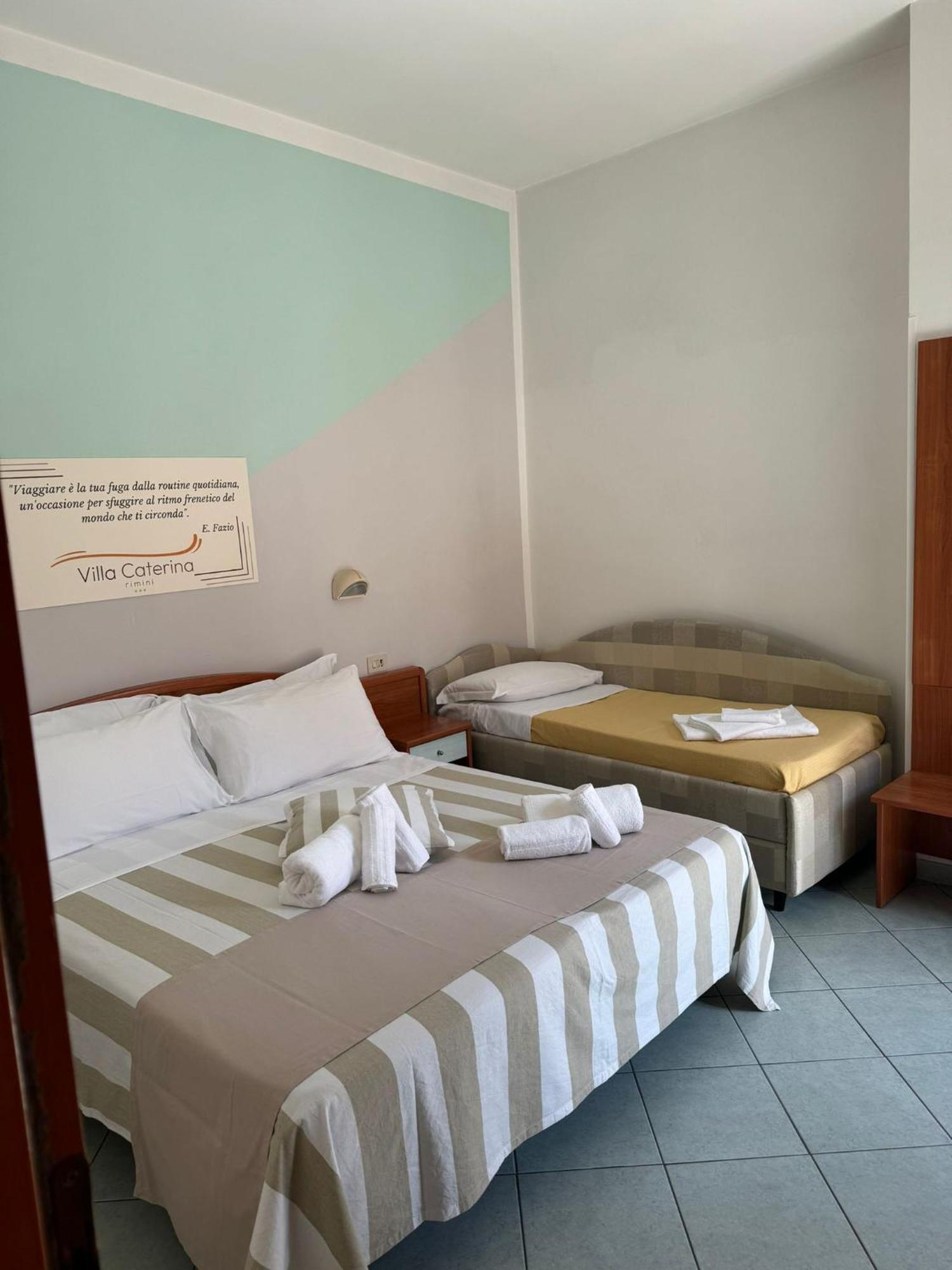 Hotel Villa Caterina Римини Экстерьер фото