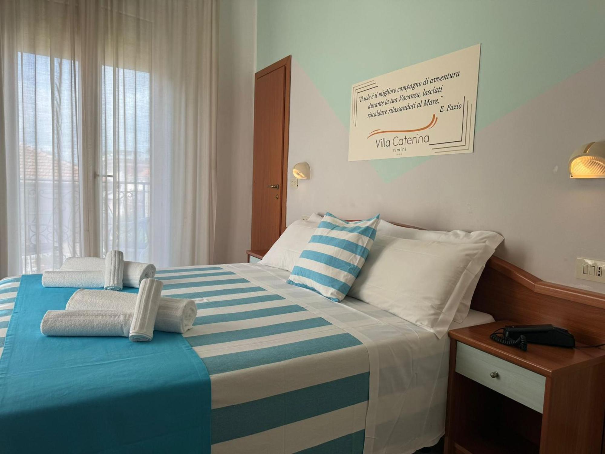 Hotel Villa Caterina Римини Экстерьер фото