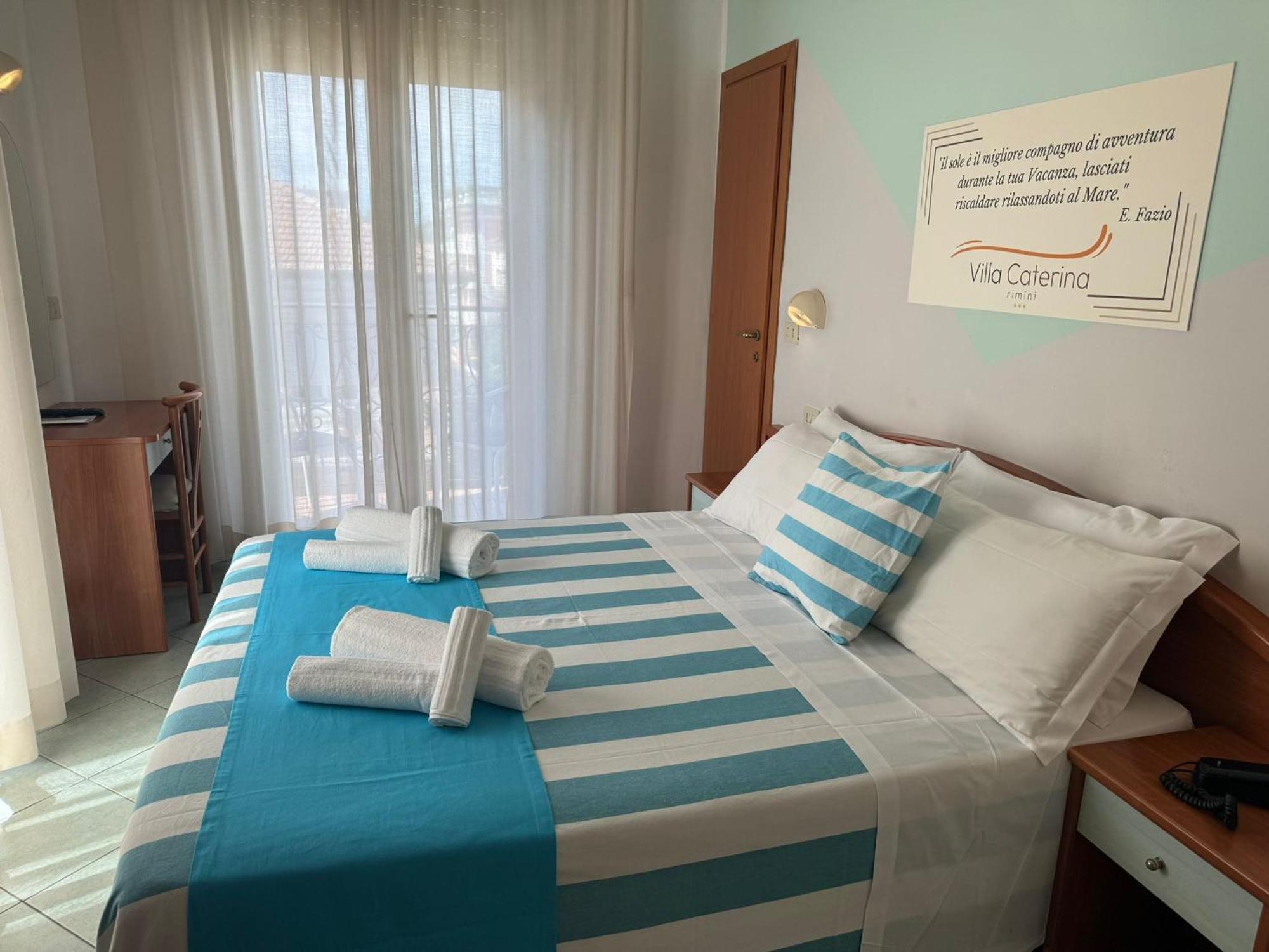Hotel Villa Caterina Римини Экстерьер фото